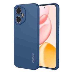 For Honor 400 Global ENKAY Hat-Prince Liquid Silicone Shockproof Soft Phone Case(Dark Blue)