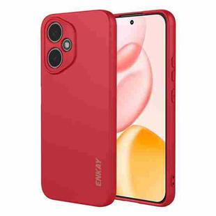 For Honor 400 Global ENKAY Hat-Prince Liquid Silicone Shockproof Soft Phone Case(Red)