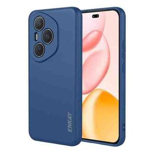 For Honor 400 Pro Global ENKAY Hat-Prince Liquid Silicone Shockproof Soft Phone Case(Dark Blue)