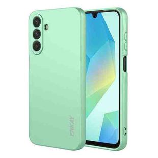 For Samsung Galaxy A17 ENKAY Liquid Silicone Soft Shockproof Phone Case(Light Green)