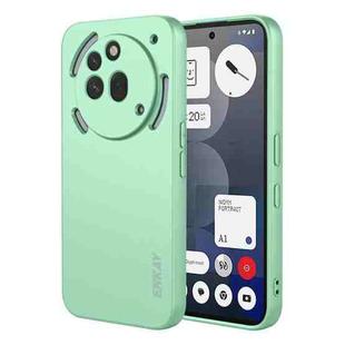 For Nothing Phone 3a Pro ENKAY Liquid Silicone Soft Shockproof Phone Case(Light Green)