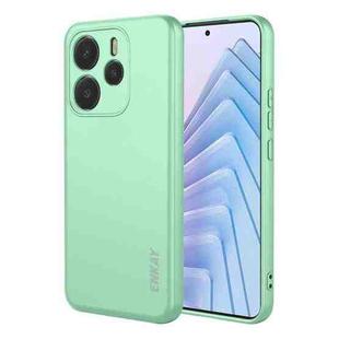 For Redmi Note 14 4G 164mm Global ENKAY Liquid Silicone Soft Shockproof Phone Case(Light Green)