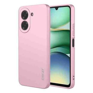 For Redmi A5 NFC 173mm ENKAY Liquid Silicone Soft Shockproof Phone Case(Pink)