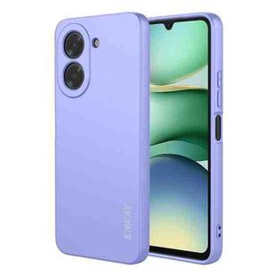 For Redmi A5 4G 171mm ENKAY Liquid Silicone Soft Shockproof Phone Case(Purple)