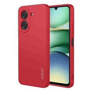 For Redmi A5 4G 171mm ENKAY Liquid Silicone Soft Shockproof Phone Case(Red)