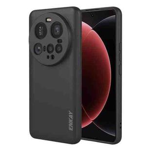 For Xiaomi 15 Ultra ENKAY Liquid Silicone Soft Shockproof Phone Case(Black)