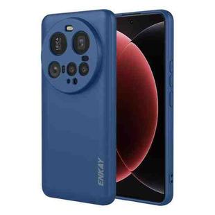 For Xiaomi 15 Ultra ENKAY Liquid Silicone Soft Shockproof Phone Case(Dark Blue)