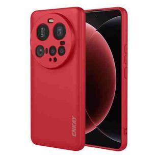 For Xiaomi 15 Ultra ENKAY Liquid Silicone Soft Shockproof Phone Case(Red)