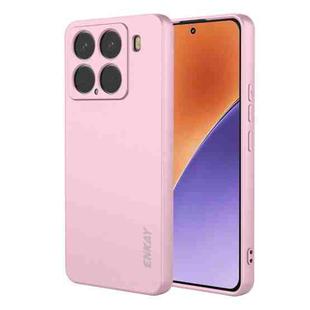 For Xiaomi 15 ENKAY Liquid Silicone Soft Shockproof Phone Case(Pink)