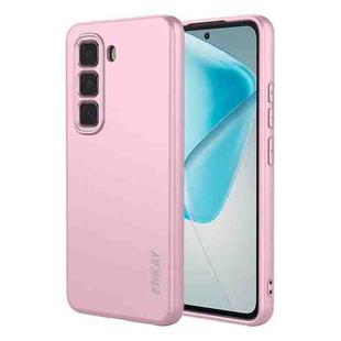For Infinix Hot 50 Pro 4G ENKAY Liquid Silicone Soft Shockproof Phone Case(Pink)