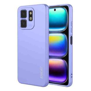 For Infinix Hot 50i / Smart 9 / Smart 9 HD ENKAY Liquid Silicone Soft Shockproof Phone Case(Purple)
