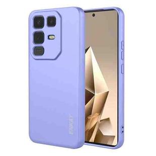 For Infinix Note 50 / 50 Pro 4G ENKAY Liquid Silicone Soft Shockproof Phone Case(Purple)