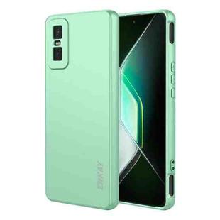 For Infinix GT 30 Pro ENKAY Liquid Silicone Soft Shockproof Phone Case(Light Green)