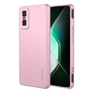 For Infinix GT 30 Pro ENKAY Liquid Silicone Soft Shockproof Phone Case(Pink)