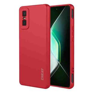 For Infinix GT 30 Pro ENKAY Liquid Silicone Soft Shockproof Phone Case(Red)
