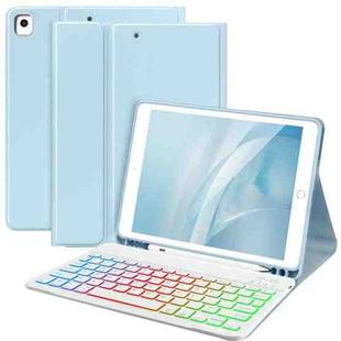 For iPad Air 2022 / 2020 10.9 Magnetic Bluetooth Color Keyboard Case(Sky Blue)