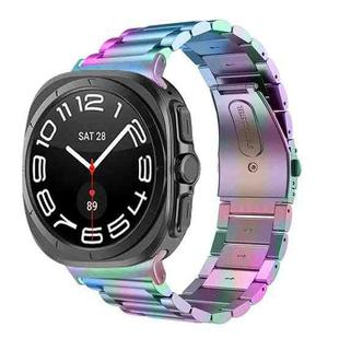 For Samsung Galaxy Watch Ultra 47mm / Ultra 2025 Three Beads Stainless Steel Watch Band(Seven Colors)