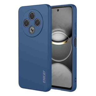 For Tecno Spark 30 4G ENKAY Liquid Silicone Soft Shockproof Phone Case(Dark Blue)