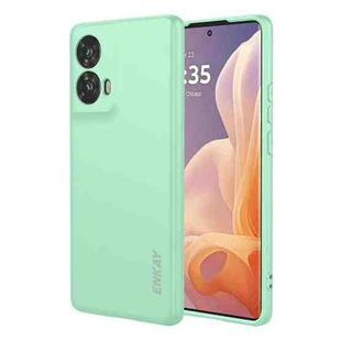 For Motorola Edge 50 Fusion 5G ENKAY Liquid Silicone Soft Shockproof Phone Case(Light Green)