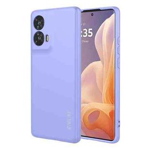 For Motorola Edge 50 Fusion 5G ENKAY Liquid Silicone Soft Shockproof Phone Case(Purple)