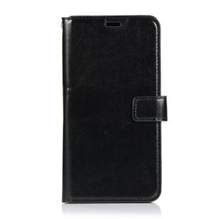 Crazy Horse Texture Horizontal Flip Leather Case with Holder & Card Slots & Wallet & Photo Frame for Galaxy S10(black)