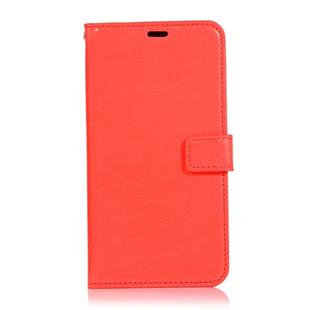 Crazy Horse Texture Horizontal Flip Leather Case with Holder & Card Slots & Wallet & Photo Frame for Galaxy S10E(red)