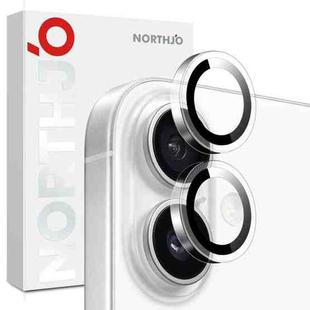 For iPhone 17 NORTHJO Camera Lens Protector Clear Ring Tempered Glass Film(Clear)