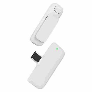 M6 Wireless Microphone AI Noise Reduction Live Streaming Mic(White)