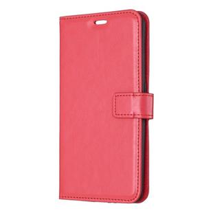 Crazy Horse Texture Horizontal Flip Leather Case with Holder & Card Slots & Wallet & Photo Frame for huawei p30(red)