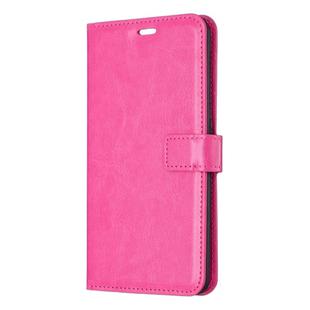 Crazy Horse Texture Horizontal Flip Leather Case with Holder & Card Slots & Wallet & Photo Frame for huawei p30(rose)