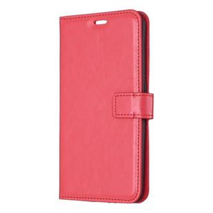 For Huawei P30 Lite Crazy Horse Texture Horizontal Flip Leather Case with Holder & Card Slots & Wallet & Photo Frame(red)
