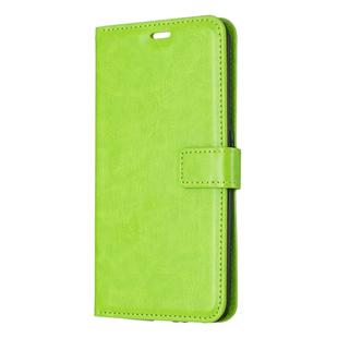 For Huawei P30 Lite Crazy Horse Texture Horizontal Flip Leather Case with Holder & Card Slots & Wallet & Photo Frame(green)