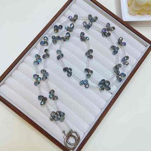 Drop Crystal Crosses The Phone Chain(Light Green)