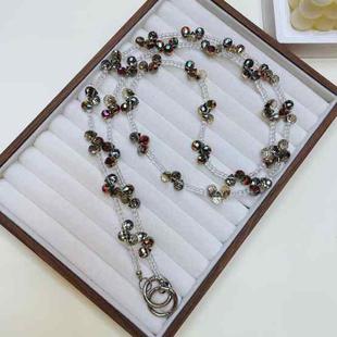Drop Crystal Crosses The Phone Chain(Caramel Color)