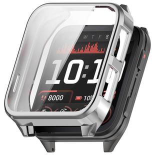 For Garmin Venu X1 All Coverage Electroplated TPU Watch Protective Cover(Silver)