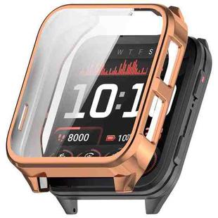 For Garmin Venu X1 All Coverage Electroplated TPU Watch Protective Cover(Rose Gold)