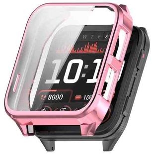 For Garmin Venu X1 All Coverage Electroplated TPU Watch Protective Cover(Pink)