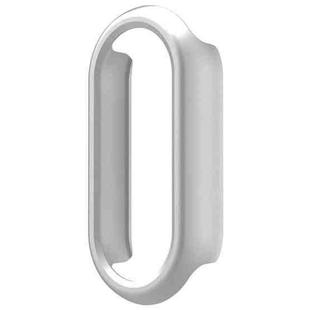 For Xiaomi Smart Band 10 / 10 NFC Half Coverage Hollow PC Watch Protective Cover(Silver)