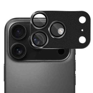 For iPhone 17 Pro Max ENKAY CD Texture Aluminium Alloy Tempered Glass Lens Cover Film(Black)