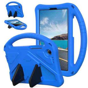 For Lenovo Tab One 8.7 2025 EVA Shockproof Tablet Case with Holder & Shoulder Strap(Blue)