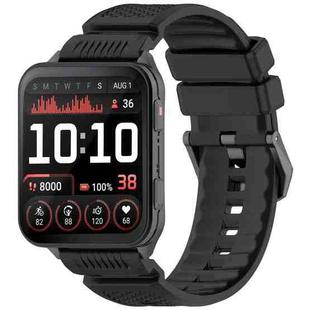 For Garmin Venu X1 Armor Silicone Watch Band(Black)