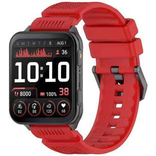 For Garmin Venu X1 Armor Silicone Watch Band(Red)