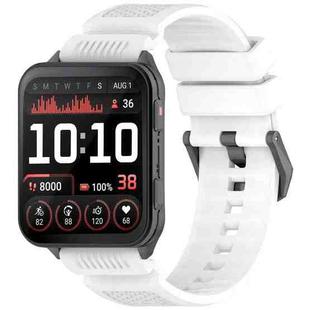 For Garmin Venu X1 Armor Silicone Watch Band(White)