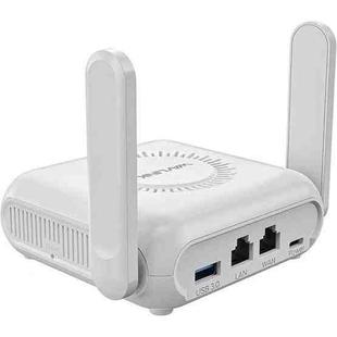 WAVLINK WNT100X3  AX3000 160MHz MU-MIMO OFDMA VPN Dual Band WiFi 6 Travel Router, Color:US Plug