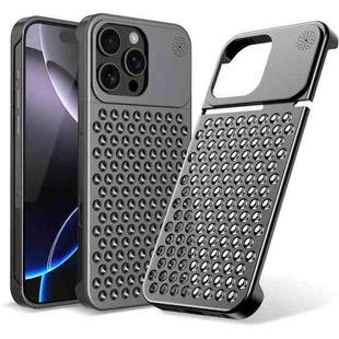 For iPhone 13 Pro Max Kalebol Aromatherapy Aluminum Alloy Cooling Phone Case(Gray)