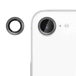 For iPhone 16e Kalebol No Flicker Ultra-Thin Individual Camera Lens Tempered Glass Film(Black)