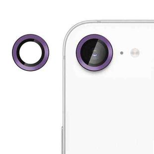 For iPhone 16e Kalebol No Flicker Ultra-Thin Individual Camera Lens Tempered Glass Film(Purple)