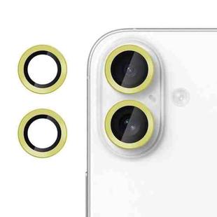 For iPhone 17 Kalebol No Flicker Ultra-Thin Individual Camera Lens Tempered Glass Film(Gold)