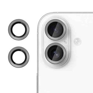 For iPhone 17 Kalebol No Flicker Ultra-Thin Individual Camera Lens Tempered Glass Film(Titanium Gray)