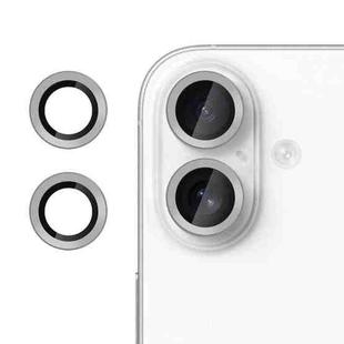 For iPhone 17 Kalebol No Flicker Ultra-Thin Individual Camera Lens Tempered Glass Film(Graphite Gray)
